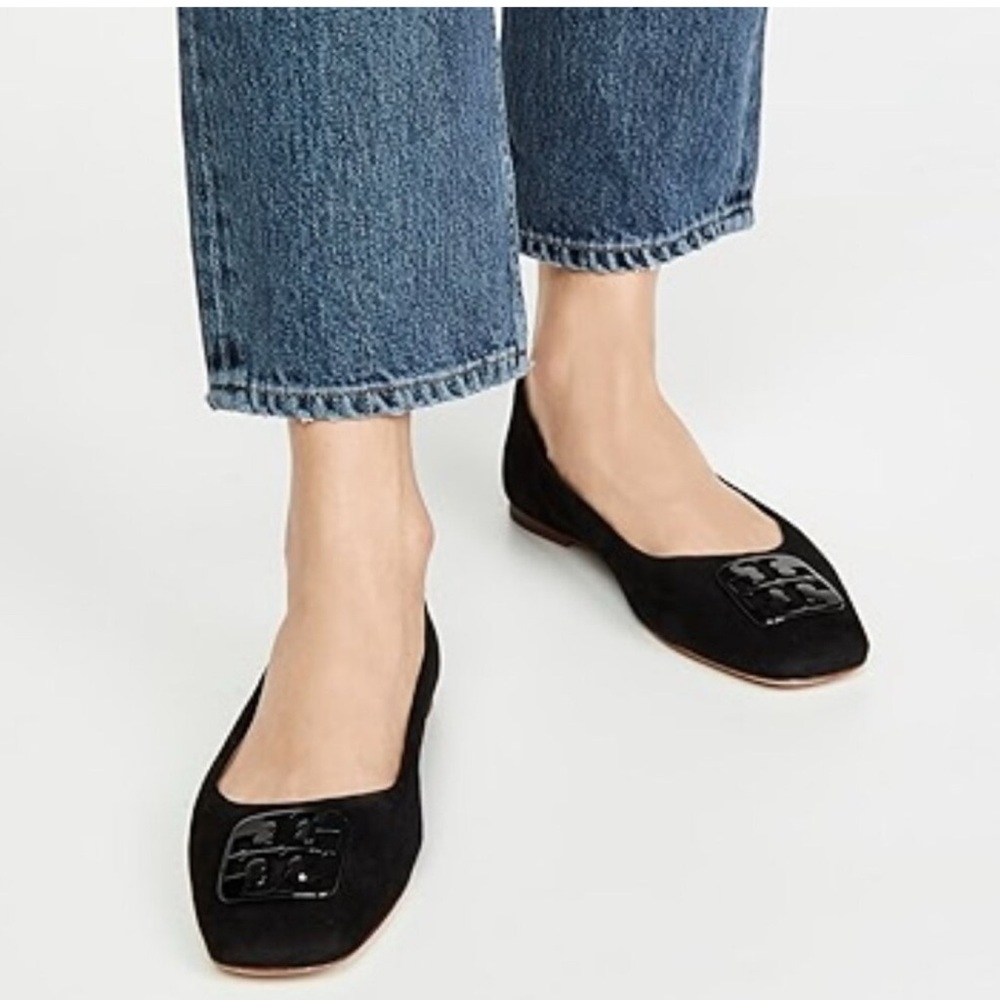 New tory burch Georgia Ballet in Perfect Black - Picture 7 of 10